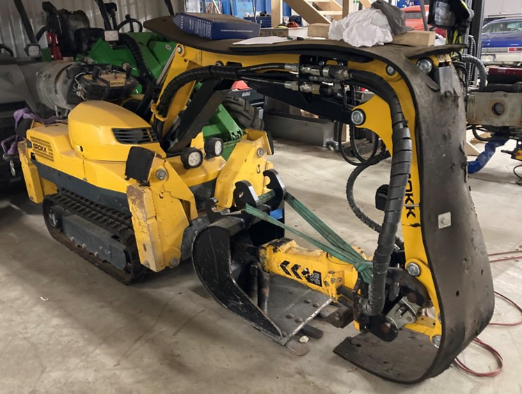 Dieseldriven Brokk